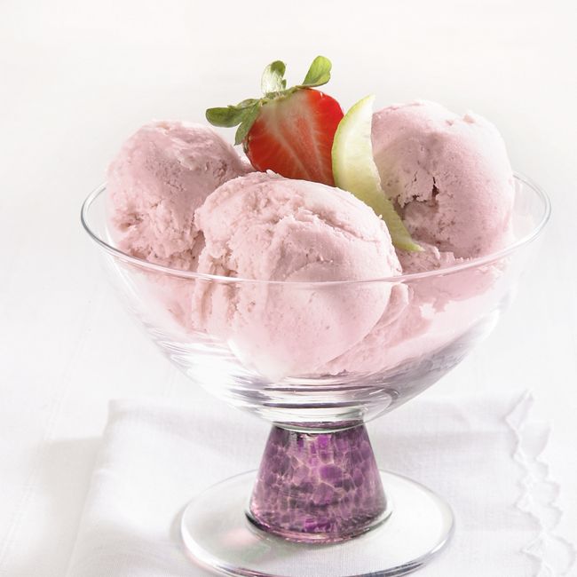 Tropical Strawberry Ice Cream
