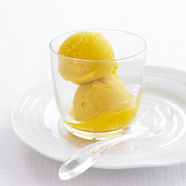 Easy Mango Sorbet