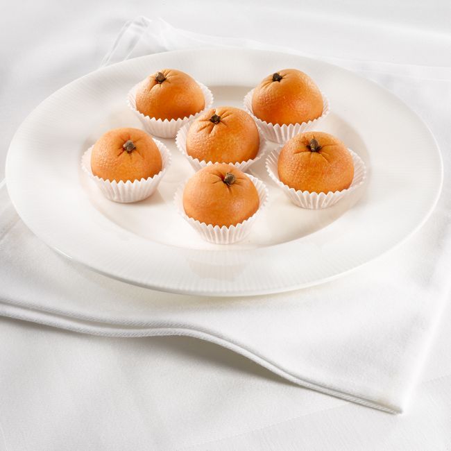 Marzipan Oranges