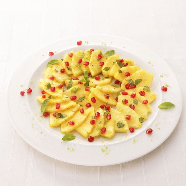 Pineapple With Mint