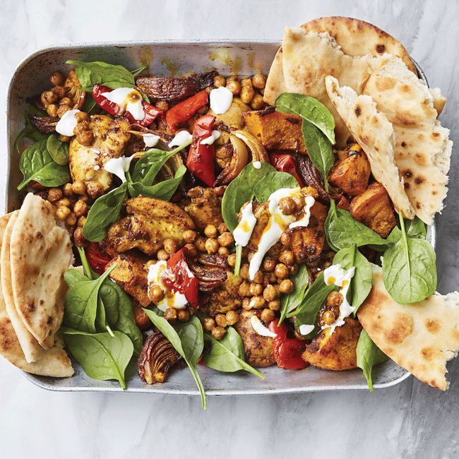 Tikka Masala Chicken Traybake