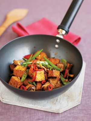 Tofu With Mushrooms