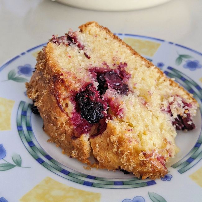 Blackberry Lemon Cake