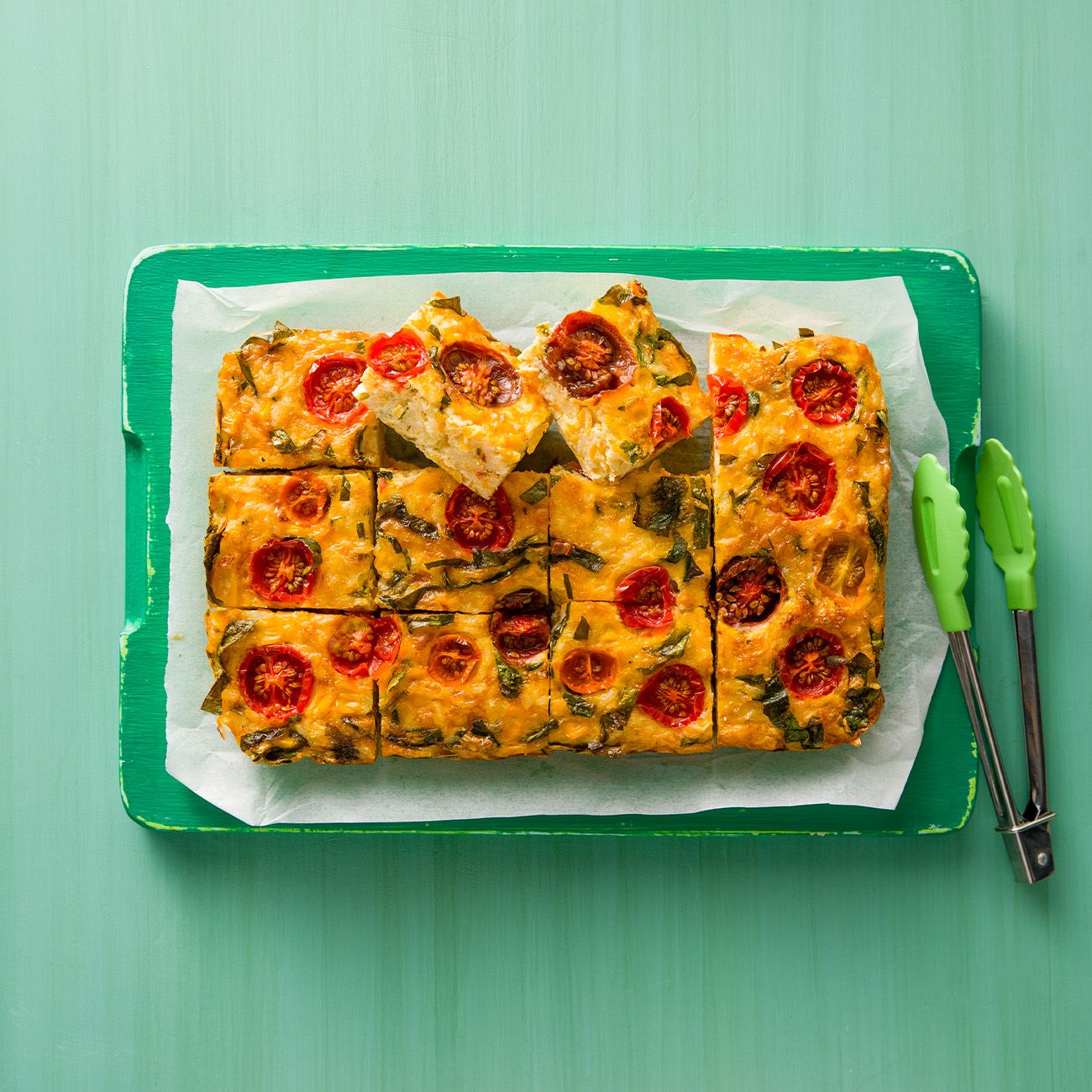 Healthier traffic-light rice slice