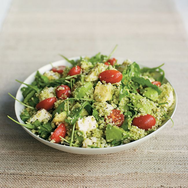 Tricolore Avocado & Couscous Salad