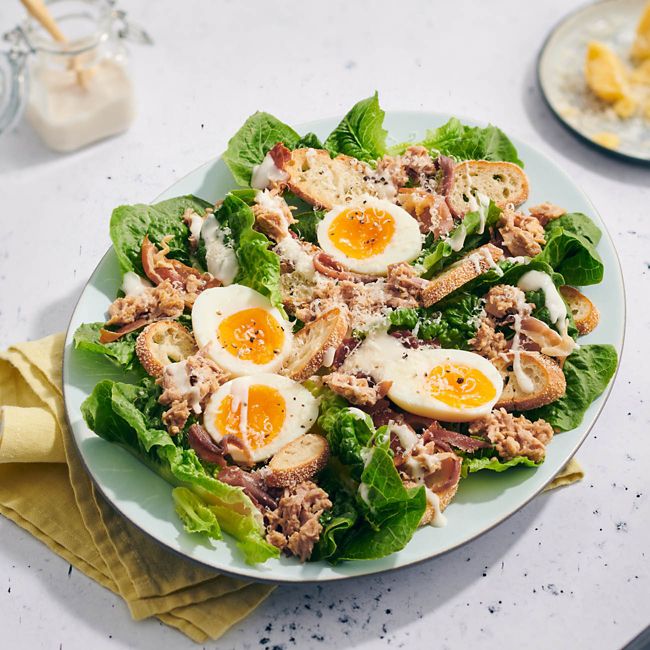 Tuna Caesar Salad 