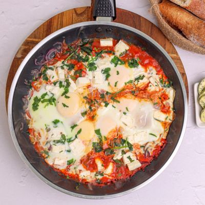 Turkish Style Eggs & Capsicums