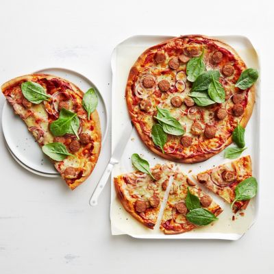 Tuscan sausage pizza