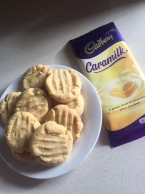 Caramilk Cookies
