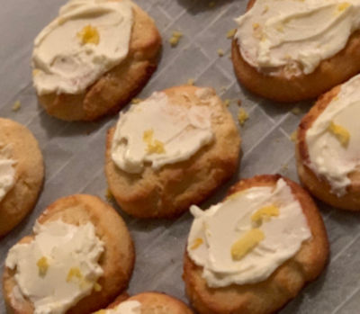 Lemon biscuits - sugar free