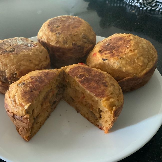 Bolognese Muffins Made in Pie Maker