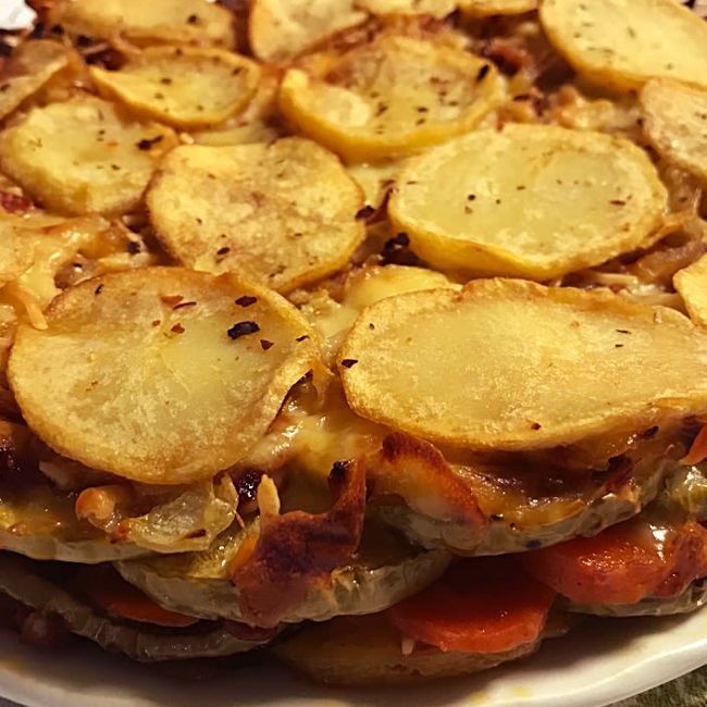 Baked Vegetable Stack