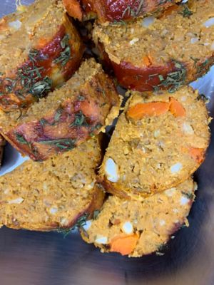 Lentil and Veggie Loaf