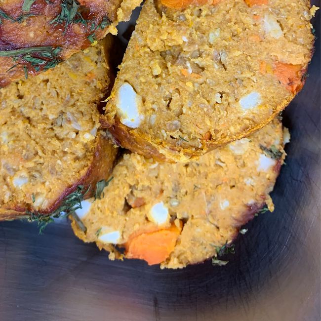 Lentil & Veggie Loaf