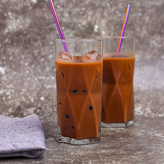 Vanilla & Coconut Iced Coffee