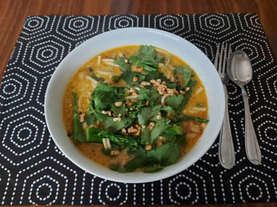 Satay Noodle Soup