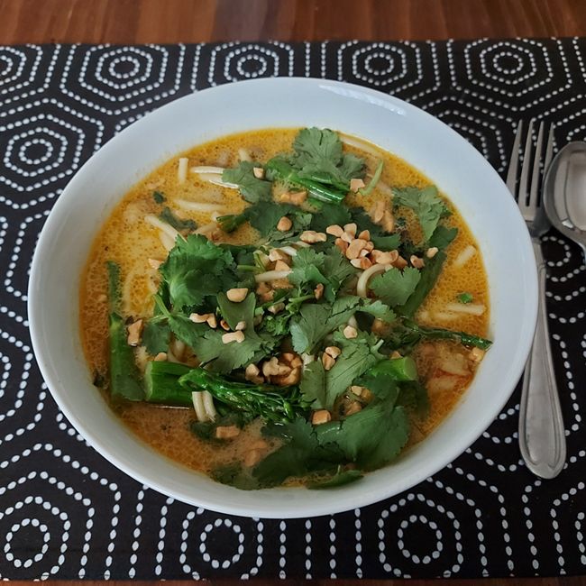 Satay Noodle Soup