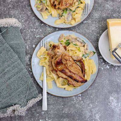 Veal & Mushroom Pappardelle