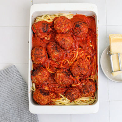 Veal Meatballs & Spaghetti