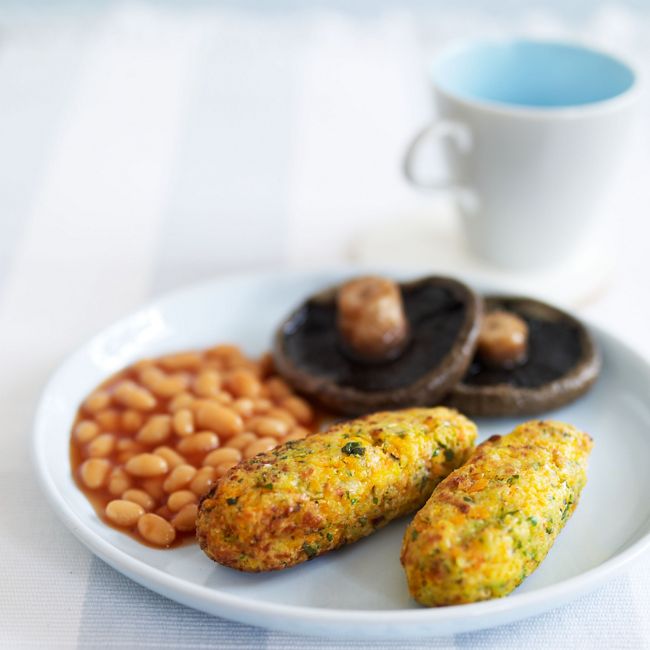 Veggie Breakfast Sausages