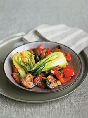 Vegetables With Sweet Chilli Sauce