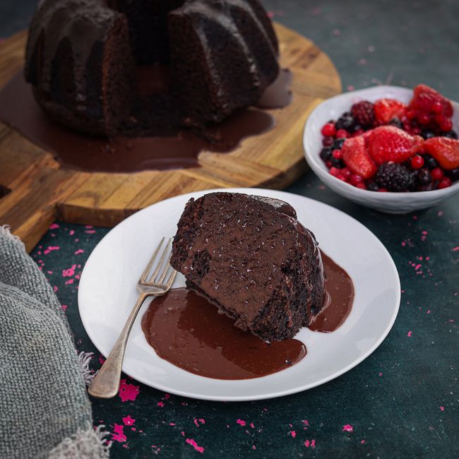 Vegan Chocolate Bundt Cake
