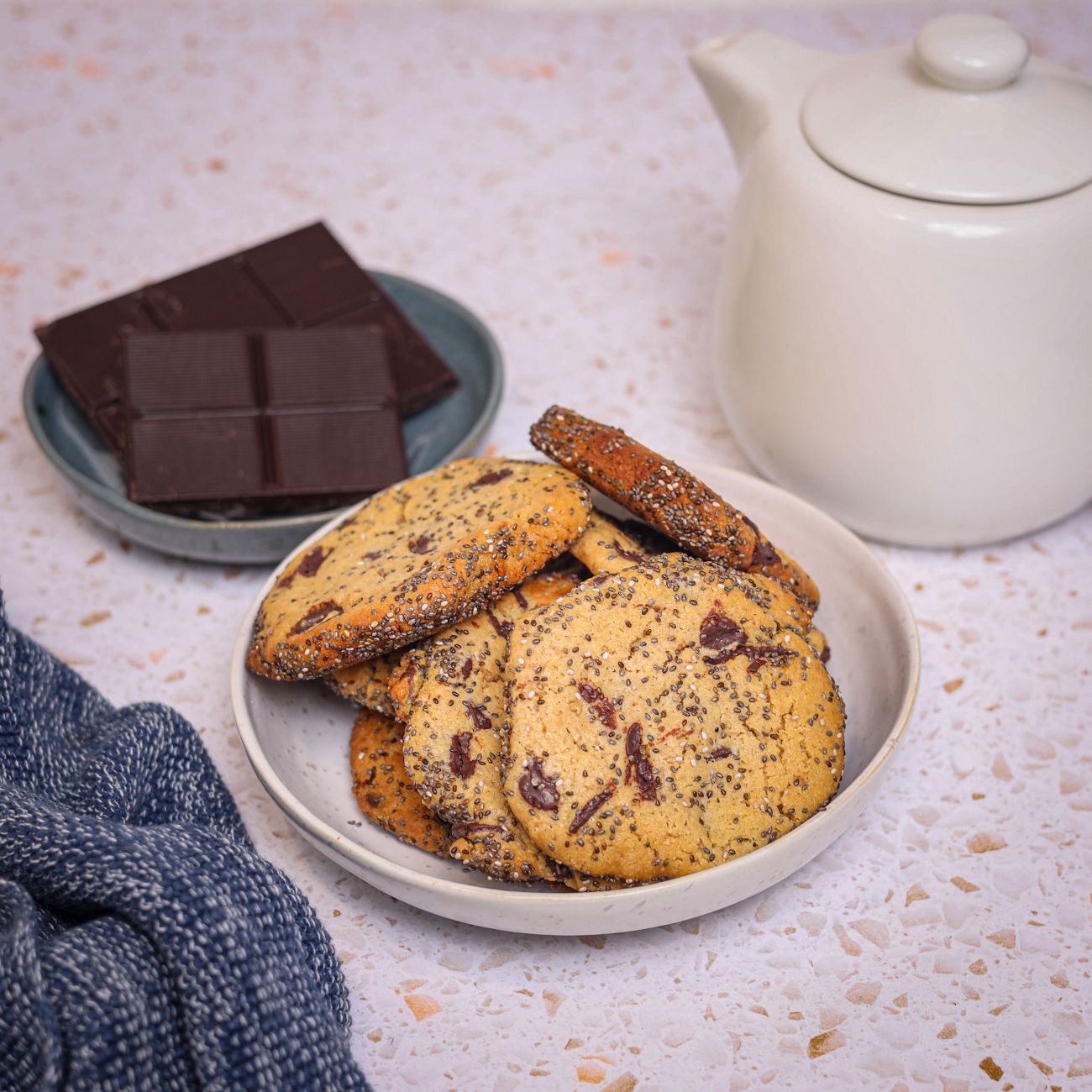 Vegan chocolate chip cookies