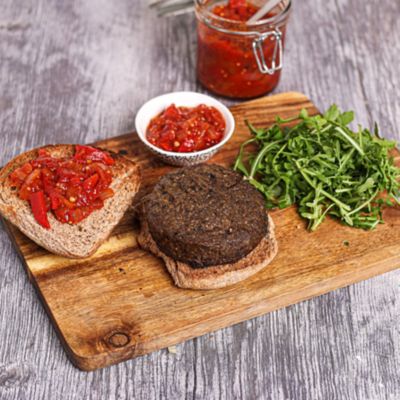 Tasty Mushroom Burger