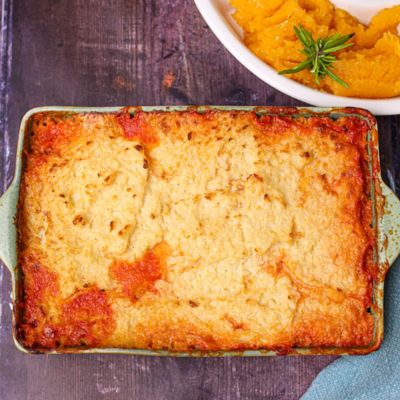 Vegetable Shepherd's Pie with Butterbean Mash