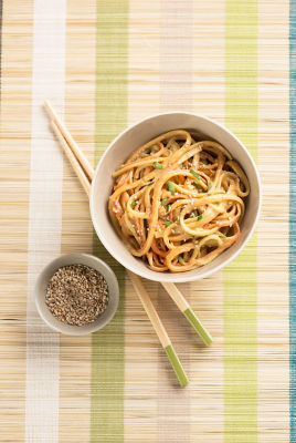 Sesame Noodles With Peanut Butter & Tahini