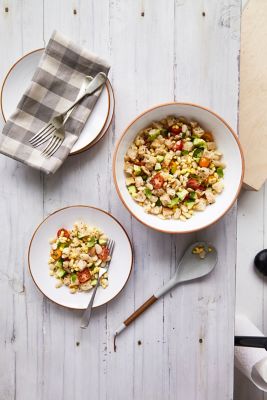 Butter Bean Panzanella With Sourdough Chunks