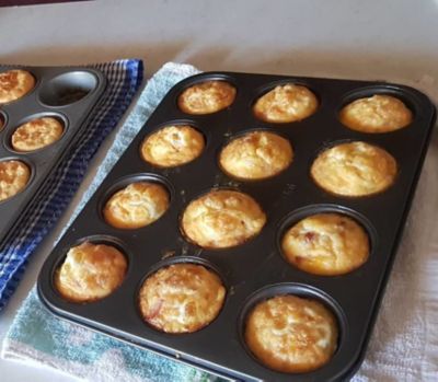 Ham and Cheese Muffins