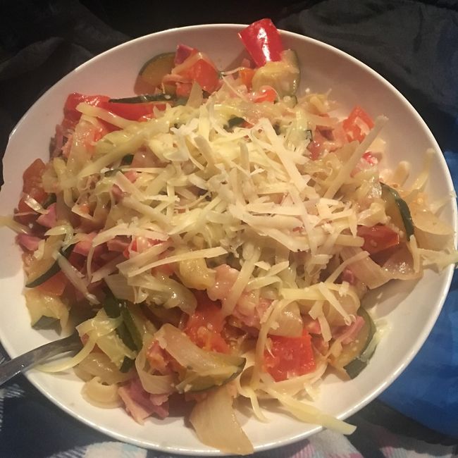 Quick Vegetable Spaghetti
