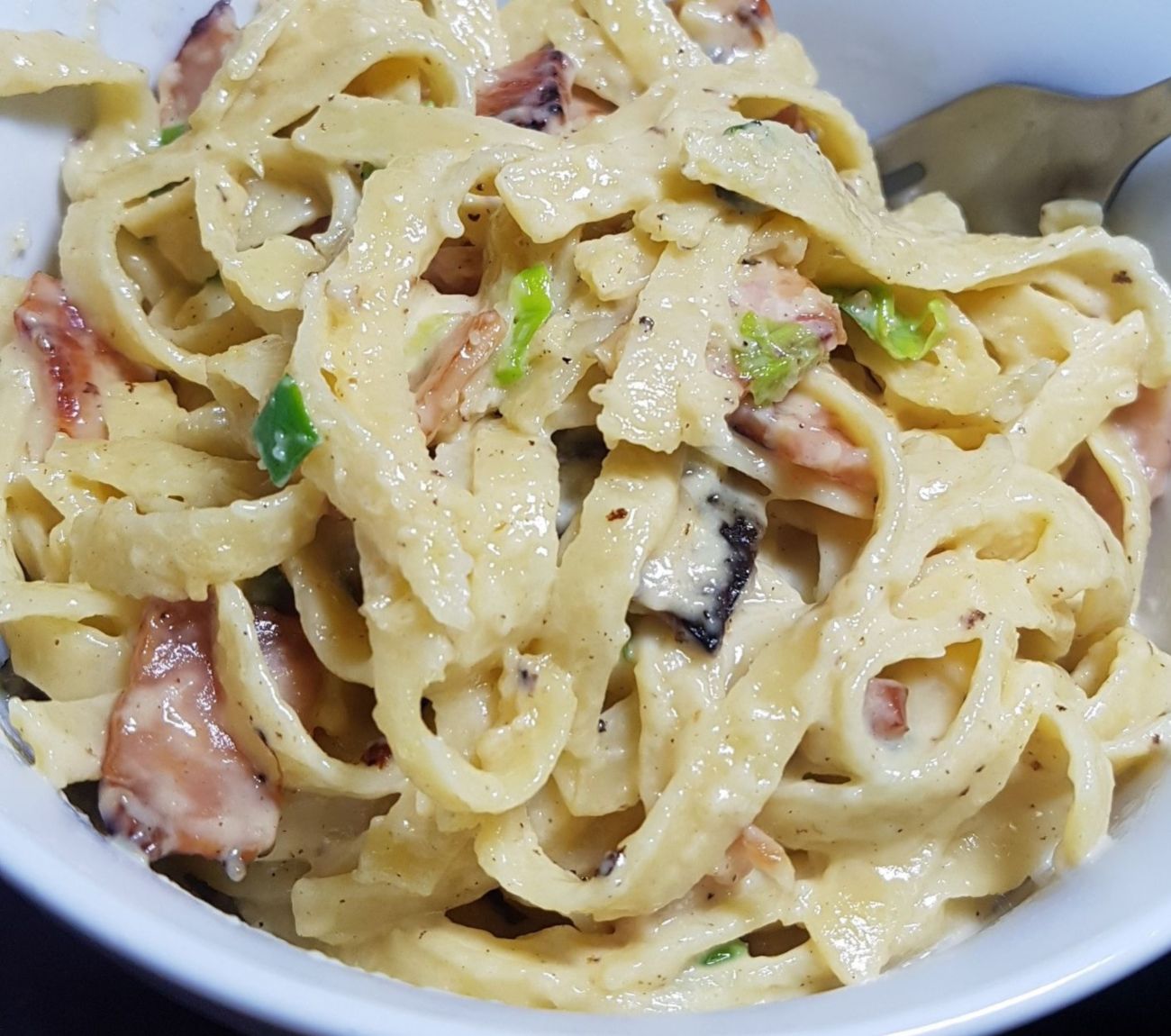 bacon carbonara