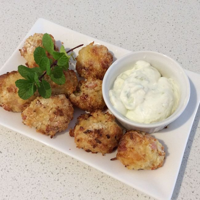 Chicken Bacon and Cheese Savouries
