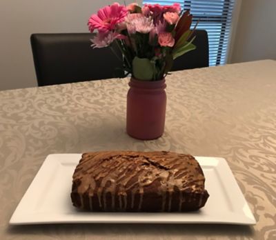Coffee and walnut loaf