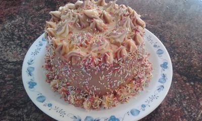 Torta di Crema Pasticcera (Custard Cream Cake)