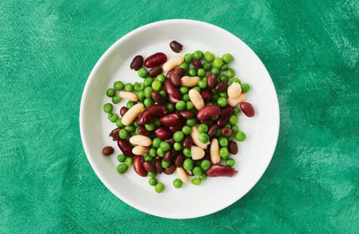 Beans and green peas