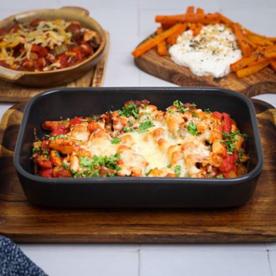 White Bean Pasta Bake