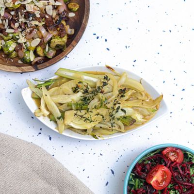 White Wine Braised Fennel