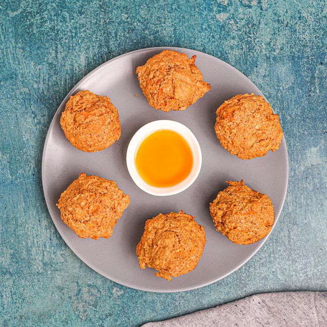Wholemeal Carrot Cake Muffins