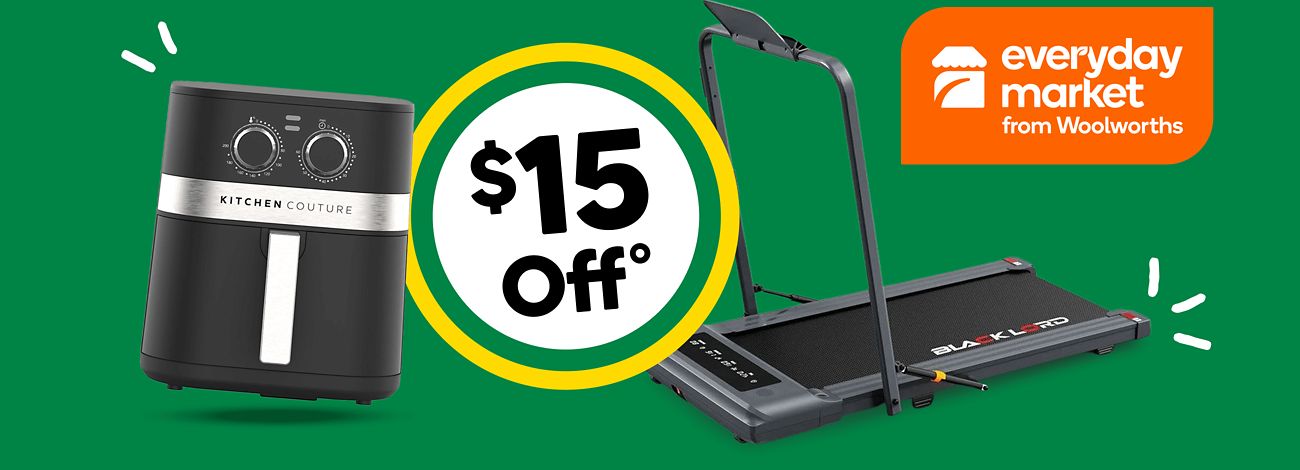 $15 off when you spend $150 at Everyday Market