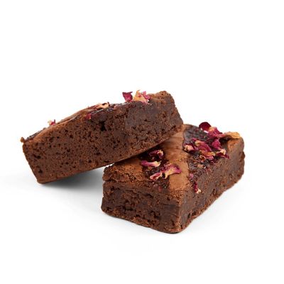 Choc Berry Brownie Slice