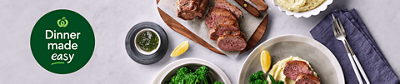 Dinner header desktop