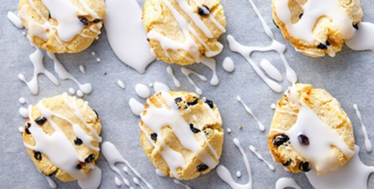 Coconut & lemon biscuits