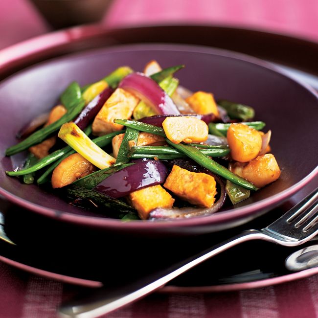 Tofu & Vegetables In Oyster Sauce