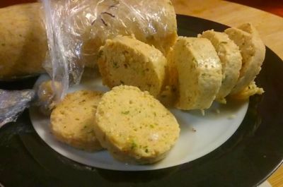 Steamed Thai sesame fish cakes