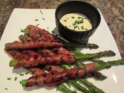 Grilled Prosciutto Wrapped Asparagus