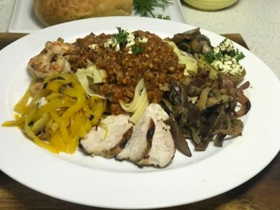 BBQ spaghetti bolognese