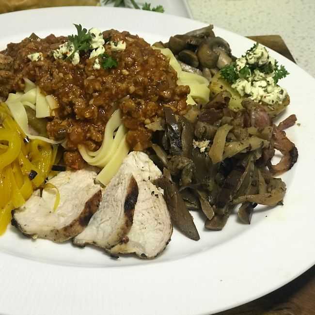 BBQ Spaghetti Bolognese